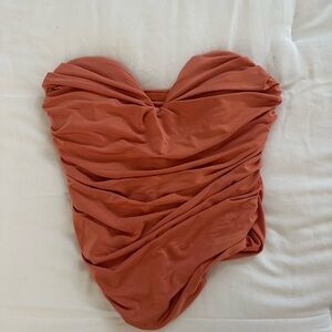 Express Rust Crop Top